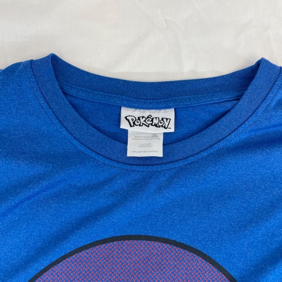 Pokemon T-Shirt Blue Lightweight Men’s Size Extra Large - Picture 5 of 12